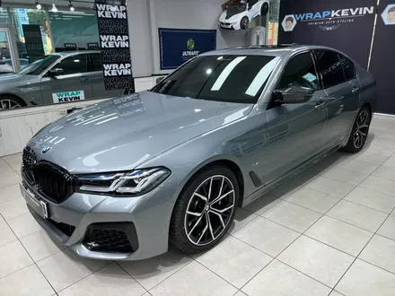 경북랩핑 BMW 530i 윈도우테두리 랩핑, 라이트 PPF / 포항, 경주