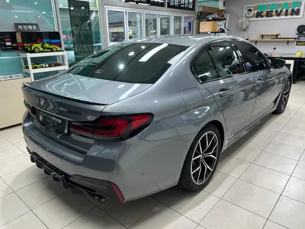 경북랩핑 BMW 530i 윈도우테두리 랩핑, 라이트 PPF / 포항, 경주