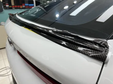 포항랩핑 울산랩핑 BMW X6 G06 크롬죽이기, 스포일러 카본랩핑, 라이트 PPF / 포항, 경주