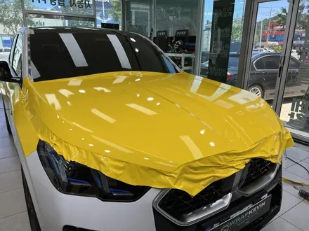 포항랩핑 BMW X2 U10 유광브라이트옐로우 전체랩핑, 크롬죽이기 / 포항, 경주