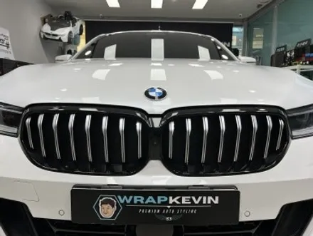 울산자동차랩핑 BMW 630i GT 크롬죽이기, 라이트PPF / 포항, 경주