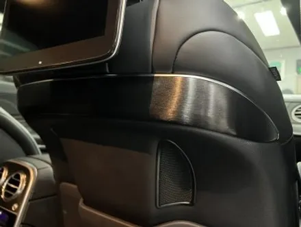 경주랩핑 벤츠 S560 W222 브러쉬블랙으로 실내랩핑 우드죽이기 / 포항, 경주