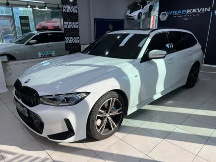 BMW M340i 측면하단 포인트랩핑으로 스포티함을 추가하기! / 포항, 경주