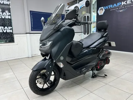경북바이크랩핑 야마하 NMAX 125 유광드래곤파이어레드 전체랩핑 / 포항, 경주