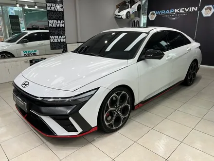 현대 아반떼 N 페리 루프스킨과 손잡이랩핑으로 더 스포티하게 변신! / 포항, 경주