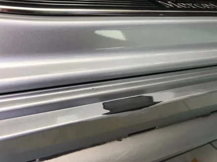 포항 경주 자동차랩핑 제거 후 전체랩핑 벤츠 S350 흰색에서 검정으로! / 포항, 경주
