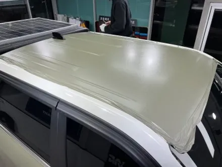 포항랩핑 쌍용 렉스턴 스포츠 칸 러그컴벳그린 랩토라이너 전체랩핑 / 포항, 경주
