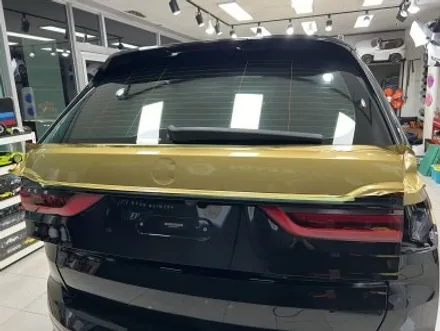 포항랩핑 BMW X7 G07 제거후 유광메탈릭골드 전체랩핑 재시공 / 포항, 경주