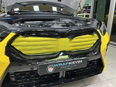 포항랩핑 BMW X2 U10 유광브라이트옐로우 전체랩핑, 크롬죽이기 / 포항, 경주
