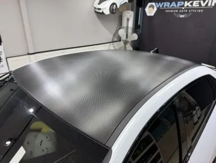 포항랩핑 포항PPF BMW i4 블랙PPF 루프스킨 / 현대 아반떼 CN7 블랙카본 루프스킨 / 포항, 경주