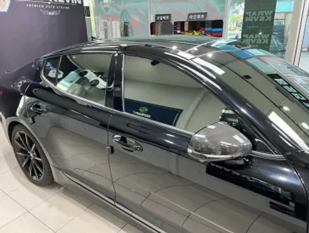 경북랩핑 구미랩핑 기아 스팅어 마이스터 크롬죽이기 / 포항, 경주