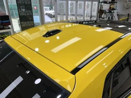 포항랩핑 BMW X2 U10 유광브라이트옐로우 전체랩핑, 크롬죽이기 / 포항, 경주