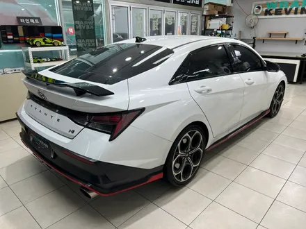 현대 아반떼 N 페리 루프스킨과 손잡이랩핑으로 더 스포티하게 변신! / 포항, 경주