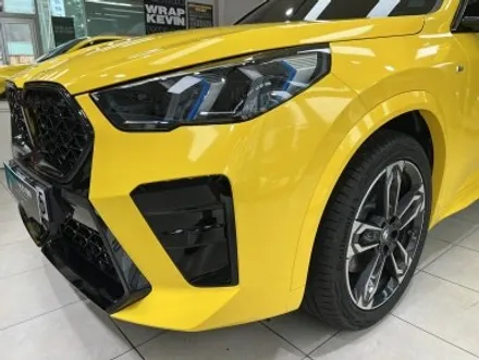 포항랩핑 BMW X2 U10 유광브라이트옐로우 전체랩핑, 크롬죽이기 / 포항, 경주