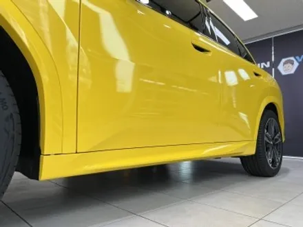 포항랩핑 BMW X2 U10 유광브라이트옐로우 전체랩핑, 크롬죽이기 / 포항, 경주
