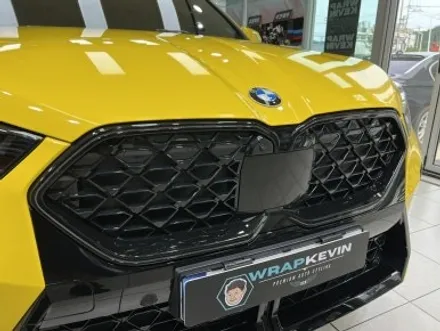 포항랩핑 BMW X2 U10 유광브라이트옐로우 전체랩핑, 크롬죽이기 / 포항, 경주