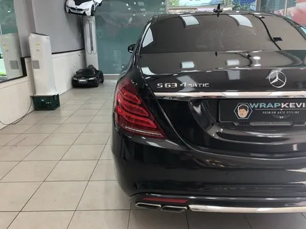 포항 경주 자동차랩핑 제거 후 전체랩핑 벤츠 S350 흰색에서 검정으로! / 포항, 경주