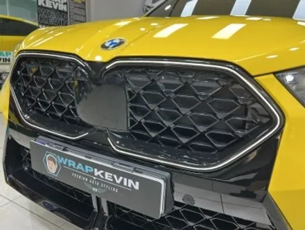 포항랩핑 BMW X2 U10 유광브라이트옐로우 전체랩핑, 크롬죽이기 / 포항, 경주