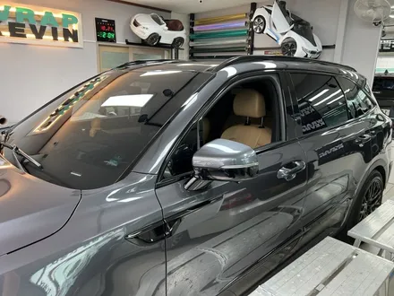 포항 자동차 부분랩핑 기아 쏘렌토 루프랙 크롬죽이기 / 포항, 경주