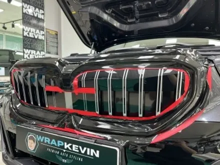 BMW 520i G60 라이트PPF, 그릴 크롬죽이기로 MSP PRO로 바꾸기! (포항) / 포항, 경주