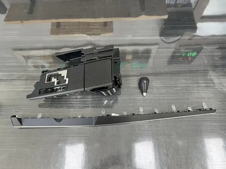 경주실내랩핑 렉서스 ES 300h 카본으로 실내 우드가리기 / 포항, 경주