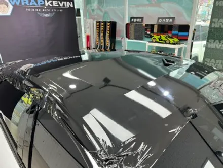 현대 아반떼 N 페리 루프스킨과 손잡이랩핑으로 더 스포티하게 변신! / 포항, 경주