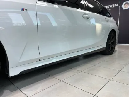 BMW M340i 측면하단 포인트랩핑으로 스포티함을 추가하기! / 포항, 경주