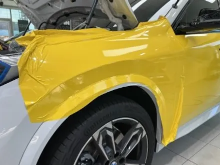 포항랩핑 BMW X2 U10 유광브라이트옐로우 전체랩핑, 크롬죽이기 / 포항, 경주