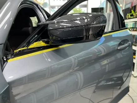 경북랩핑 BMW 530i 윈도우테두리 랩핑, 라이트 PPF / 포항, 경주