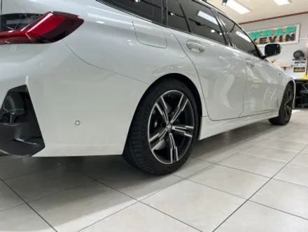 BMW M340i 측면하단 포인트랩핑으로 스포티함을 추가하기! / 포항, 경주
