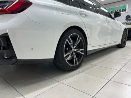 BMW M340i 측면하단 포인트랩핑으로 스포티함을 추가하기! / 포항, 경주