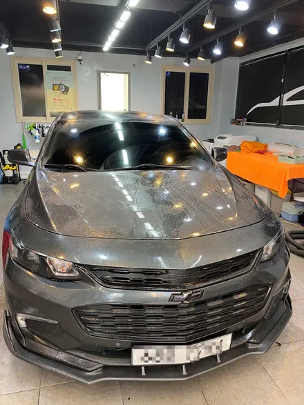 제리모터 : 올뉴 말리부 에이버리 사틴그레이메탈릭 올 랩핑시공 / 울산광역시 북구