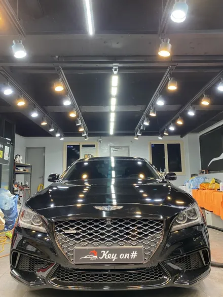 제리모터 : 제네시스 G80 크롬전체죽이기 시공입니다 / 울산광역시 북구