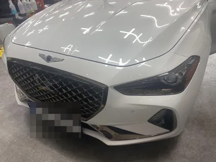 울산 제네시스 g70차량 스모그ppf라이트필름 시공 후기 / 울산광역시 북구
