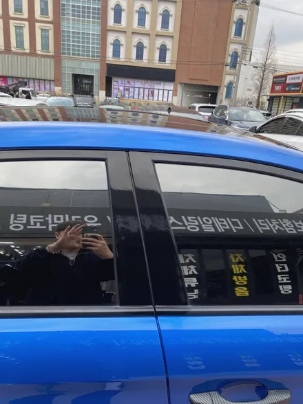 울산 아반떼 ad 3m 2080블랙유광 재시공 차량 후기 / 울산광역시 북구