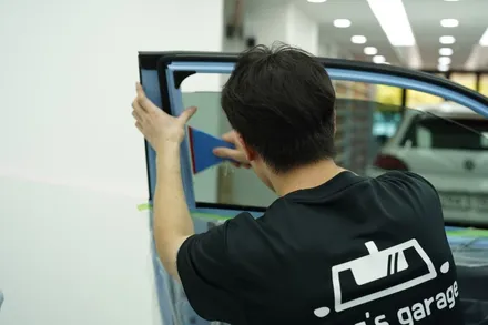 루마버텍스500 밝은농도 35% 가성비썬팅 추천! (용산 프리미엄 썬팅 랭스게라지, 벨로스터 N 재시공 후기) / 서울 용산구 한강로3가
