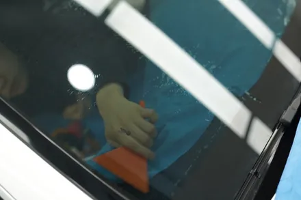 벤츠 E카브리올레 소프트탑 코팅 및 썬팅 추천 합니다 (페브릭가드 303 코팅) / 서울 용산구 한강로3가