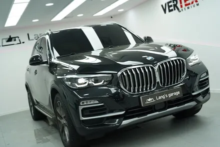 루마버텍스 진한 농도의 필름으로 재시공! 전면15% 측후면 5% 얼마나 진할까...? BMW X5 (G05) / 서울 용산구 한강로3가