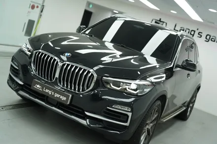 루마버텍스 진한 농도의 필름으로 재시공! 전면15% 측후면 5% 얼마나 진할까...? BMW X5 (G05) / 서울 용산구 한강로3가