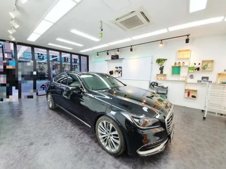 제네시스g80 글라스틴트 선셋 썬팅 제네시스썬팅 g80썬팅 인천논현점 자동차썬팅