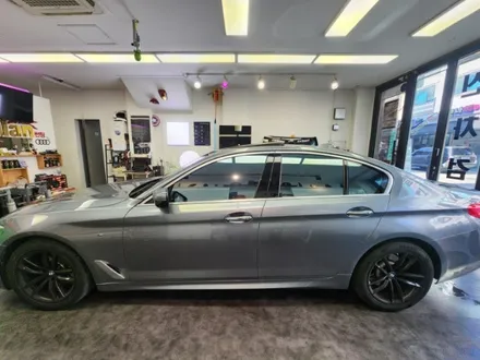 2018년식 bmw5시리즈g30 재시공썬팅 어보브윈드블루 반사썬팅 인천논현동썬팅  인천썬팅