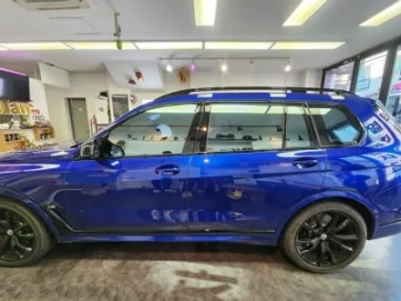 2007년식 렉서스 ls460롱바디  글라스틴트 레이니블루 재시공 썬팅