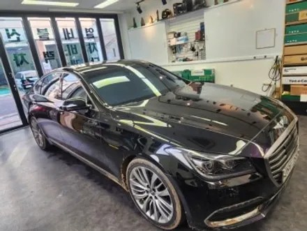 2009년식BMW328I 컨버터블 오픈카 어보브하츠 재시공썬팅(틴팅)