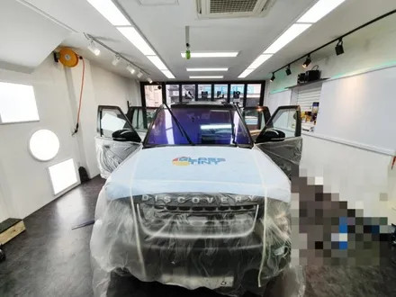 랜드로버 디스커버리4 썬팅 아이리스사도 카멜레온썬팅 글라스틴트 펜더 썬팅