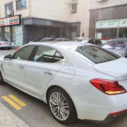 글라스틴트선셋 썬팅제네시스g70 제네시스G70 g70썬팅 G70썬팅 인천썬팅 자동차썬팅 인천논현점