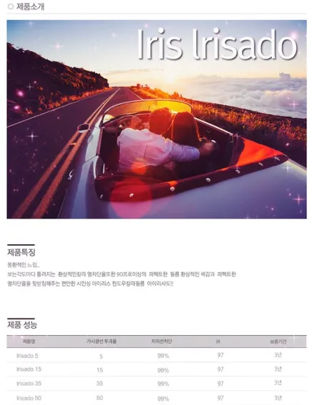 포드 머스탱 쿠페 카멜레온썬팅 아이리스사도썬팅 인천 논현동