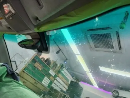 2007년식 렉서스 ls460롱바디  글라스틴트 레이니블루 재시공 썬팅