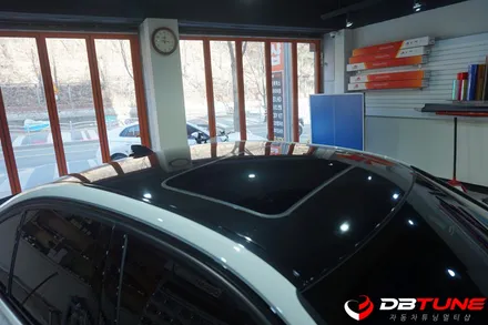 BMW F30 320D차량 루프스킨 및 BMW 풀코딩, 튜닝 전문점은? 경기도 안산랩핑 전문점 디비튠에 맡겨주세요! / 안산시 상록구 이동