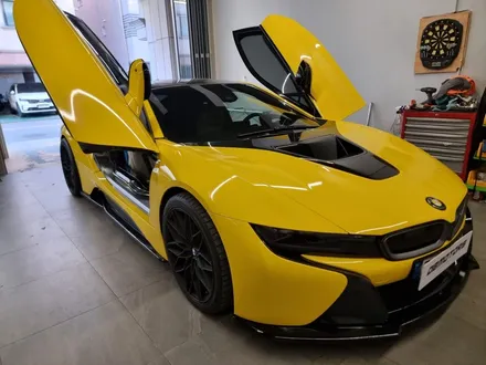 안산랩핑 BMW I8 도어스카프 부분 시공! / 안산시 상록구 이동