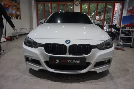 안산 수원 랩핑 카스킨 전문점 디비튠에서 BMW 330I 루프스킨 으로 한층더 퍼포먼스하게~ / 안산시 상록구 이동